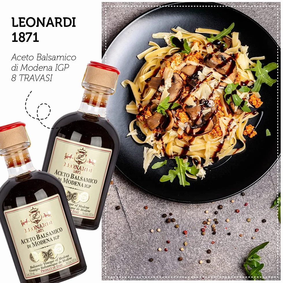 LEONARDI 1871 ACETO BALSAMICO DI MODENA I.G.P. 8 TRAVASI 250 ML