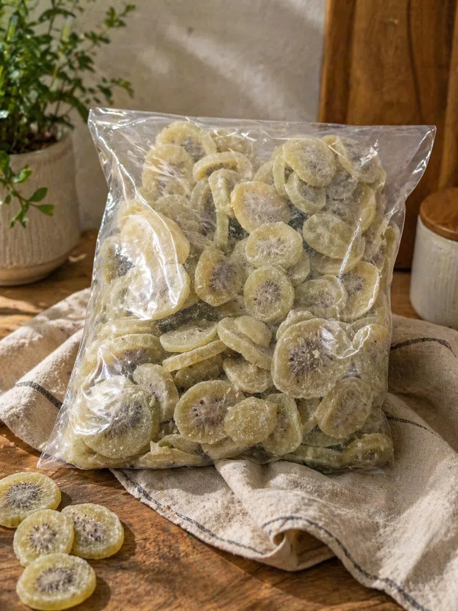 Kiwi Disidratato A Fette 1Kg Snack Naturale Frutta Essiccata Origine Thailandia Senza Coloranti Ideale Per Yogurt Dolci Snack Salutare Ricco Di Fibre Energia Naturale