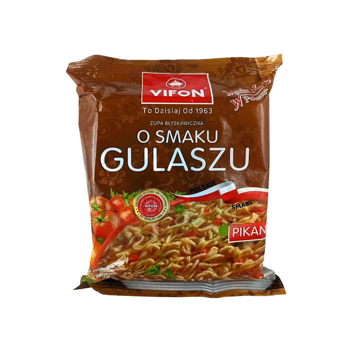 Vifon O Smaku Gulaszu - Pasta istantanea, confezione da 24
