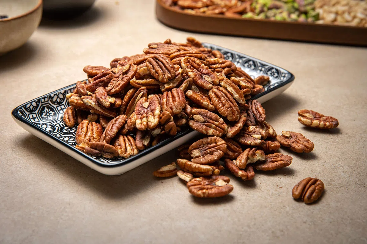 Mezze Pecan Jumbo Bio - 1kg - Extra Large - Non Tostate e Non Salate - Cibo Crudo