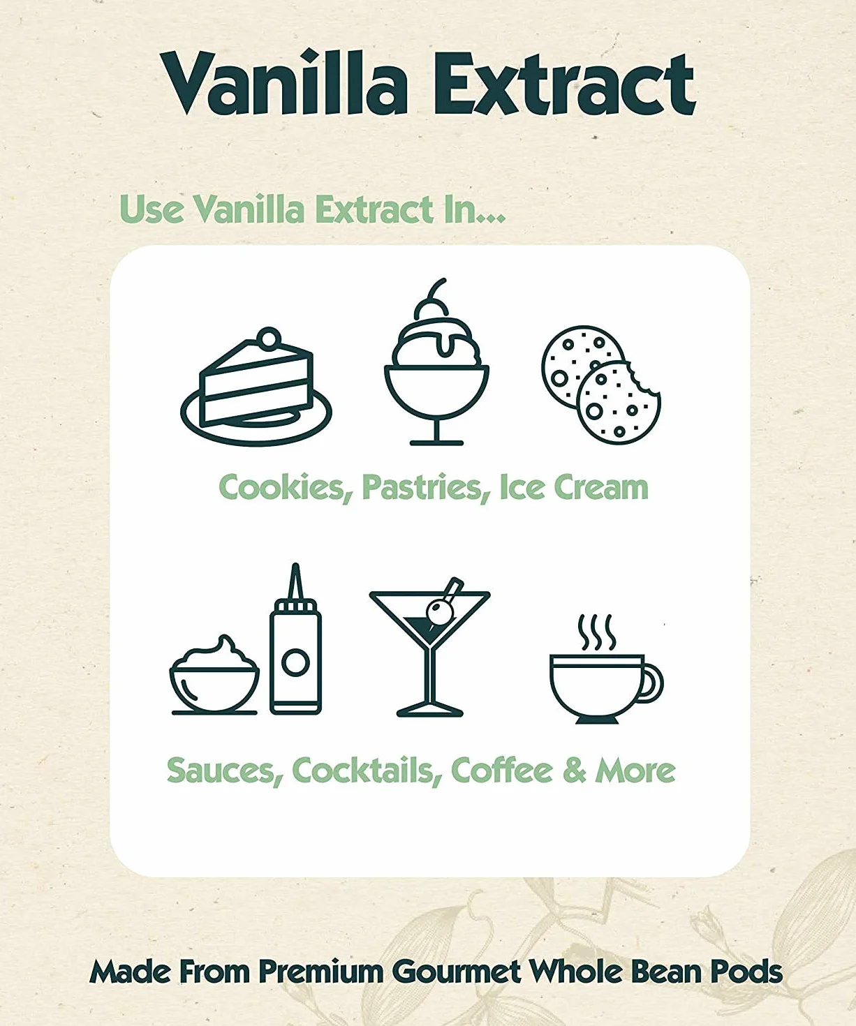 Native Vanilla - Estratto di pura vaniglia naturale (118 ml) - Perfetto per cucinare e cuocere al forno