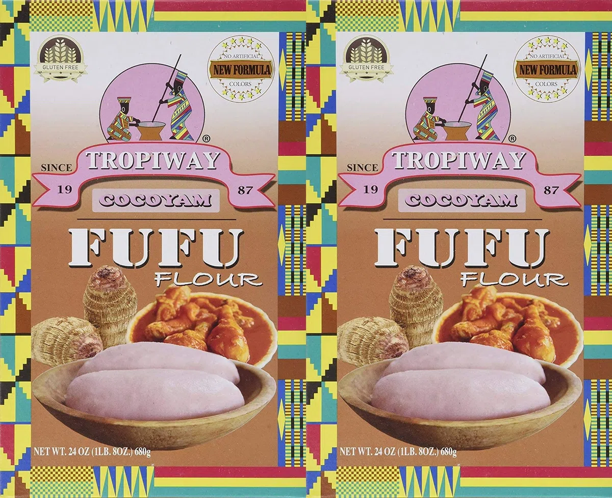 Tropiway Cocoyam FuFu Flr - Confezione da 2 pezzi