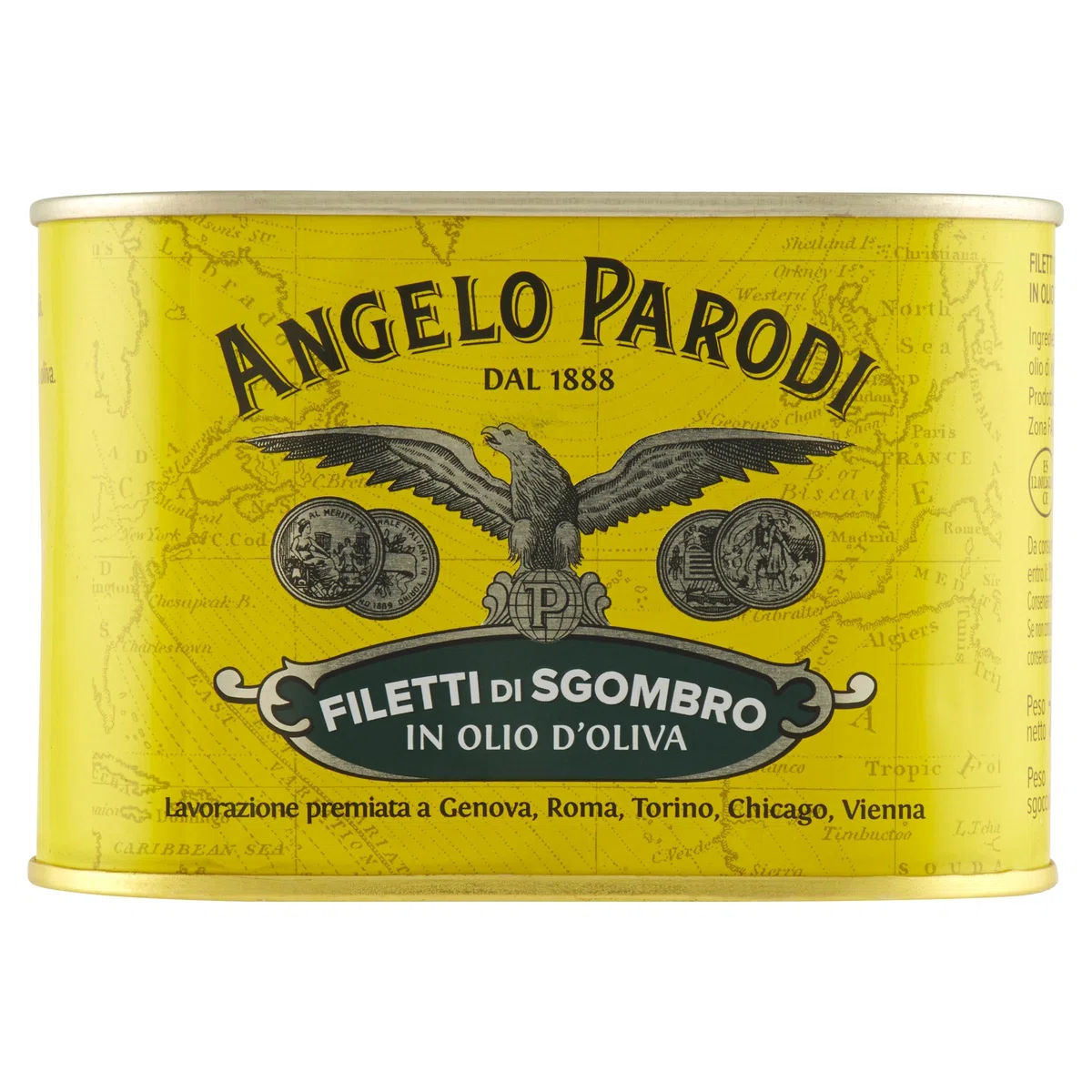Angelo Parodi Filetti di Sgombro in Olio d'Oliva 730 g