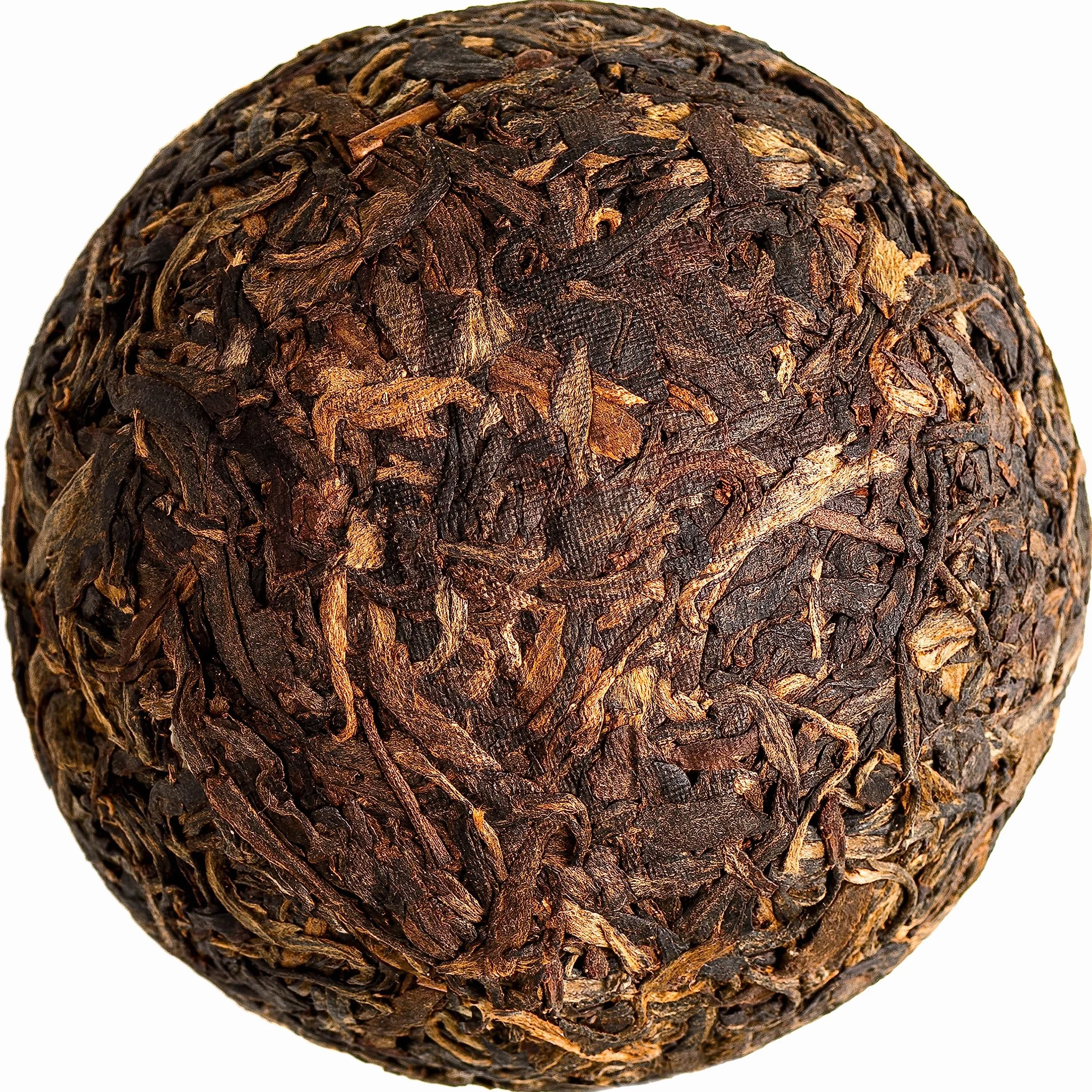 Toucha Pu-Erh Shou Tè - Tè Tou Cha - Pu-Erh Chabing Shu Yunnan Cina - Pu Er Pressato