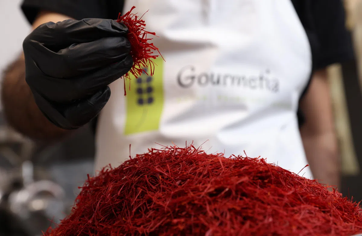 Gourmetia Zafferano in pistilli, Zafferano puro di Prima Qualità 5g - Categoria di Qualità I Superiore