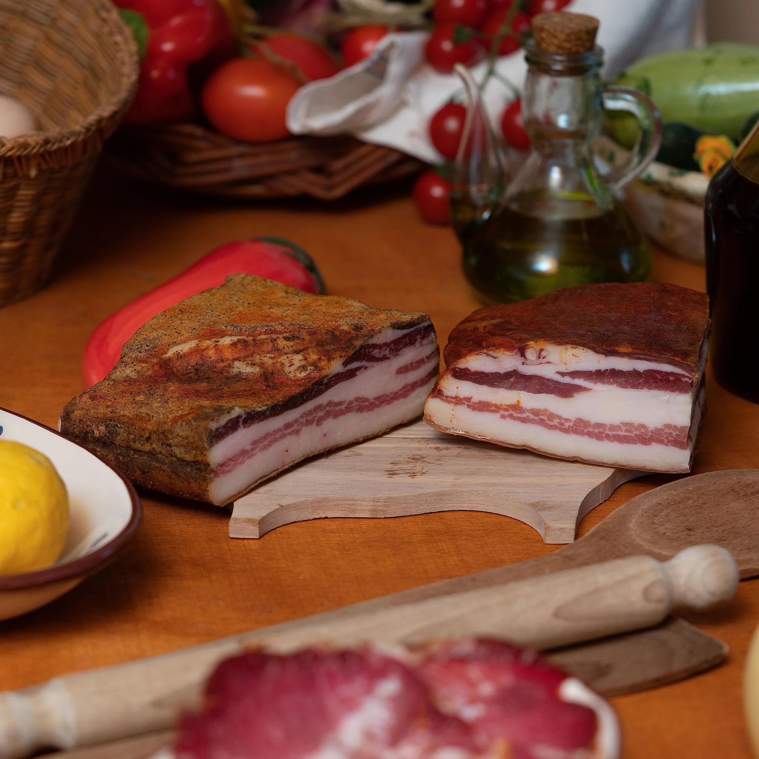 Guanciale Calabrese - Prodotti Alimentari Italiani Di Calabria (Large, 2, unità)