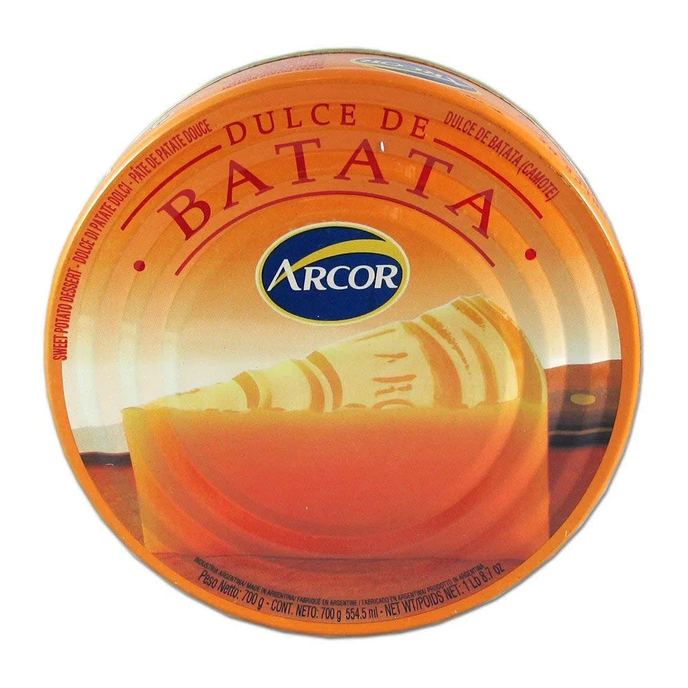 Dessert di Patate Dolci dall'Argentina, 700g - Dulce de Batata ARCOR, 700g