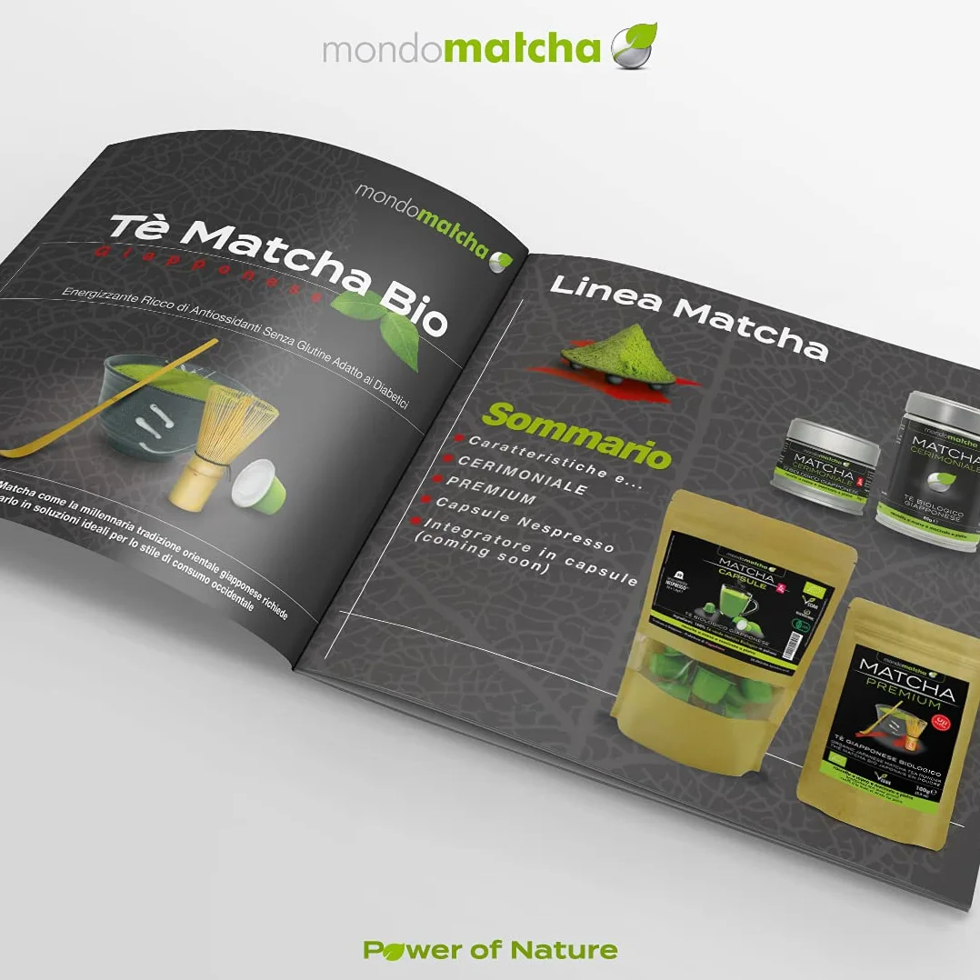 Mondomatcha Tè Verde Matcha Biologico Giapponese 30g - Grado Cerimoniale Premium, Macinato a Pietra - Polvere di Matcha Bio Originale dal Giappone