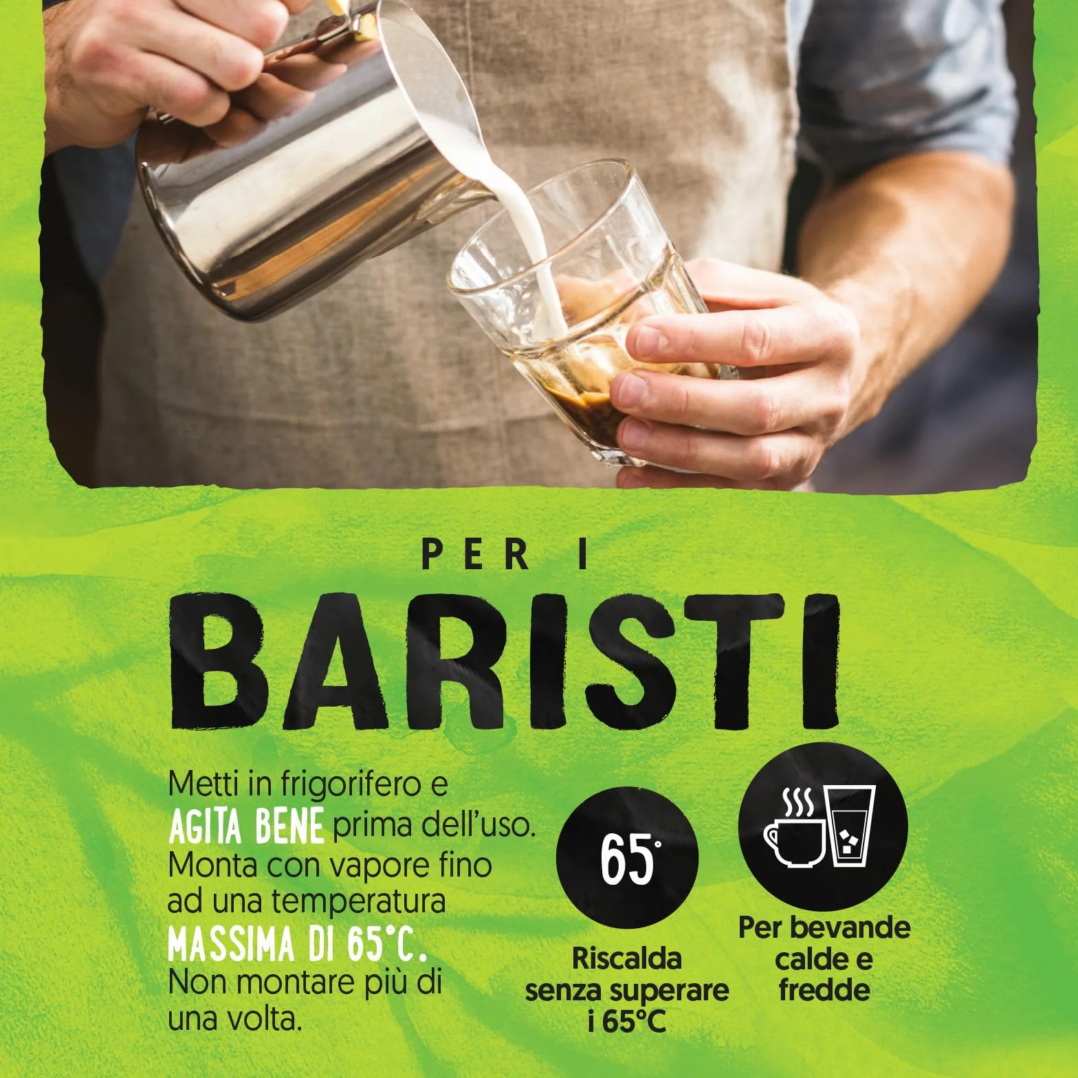 ALPRO BARISTA PROFESSIONAL, Bevanda alla SOIA, Naturalmente Senza Lattosio, per Deliziose Creazioni da Bar 100% vegetale - 8 confezioni x 1 Litro