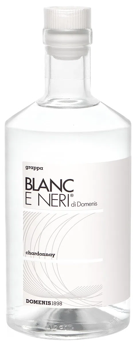 DOMENIS1898 - BLANC CHARDONNAY grappa di chardonnay 40% vol. bottiglia in vetro da 70 cl