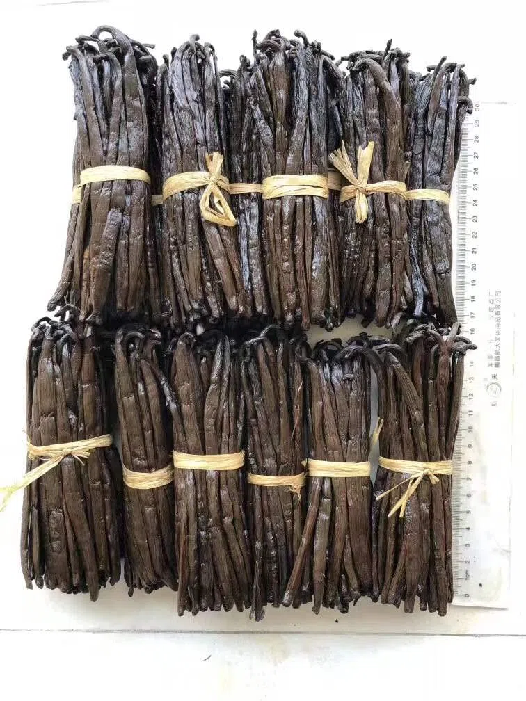 10 Baccelli di Vaniglia Bourbon del Madagascar 14-16 cm - Qualità da chef- 10 pezzi