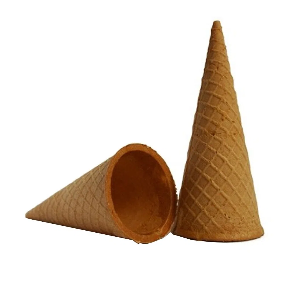 60 X CONO PER GELATO TIPO WAFER IN SCATOLA WAFER ICE CREAM