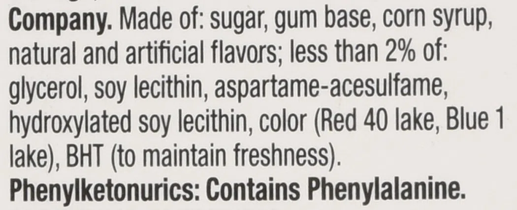 Wrigley's 5 Stick Big Red Gum 40 Packs