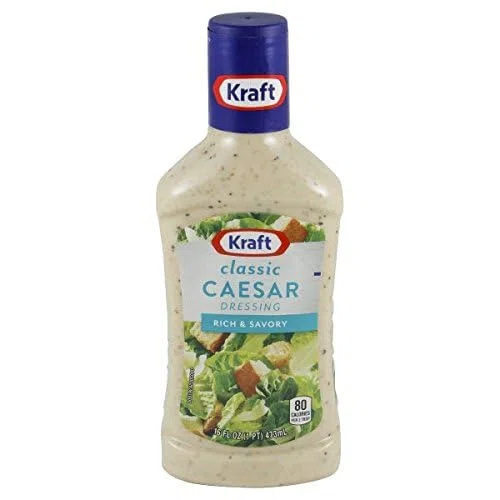 Kraft, medicazione classica Caesar, bottiglia da 16oz (confezione da 3)