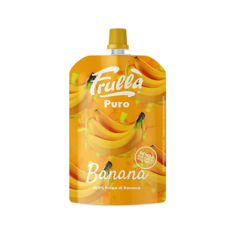 Frutta Frullata Puro 100% Banana – Pack 10 Pezzi