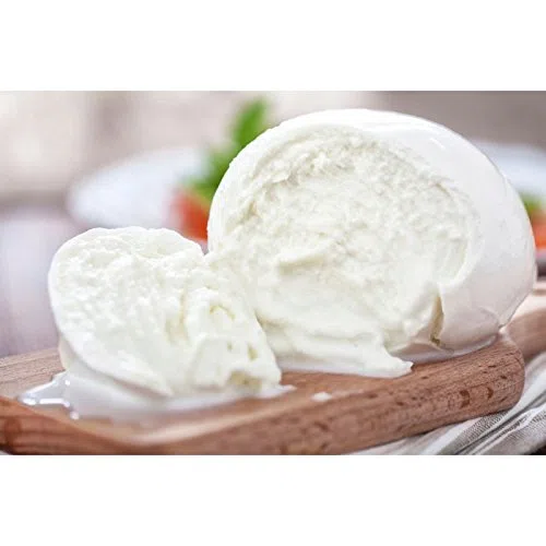 MOZZARELLA DI LATTE DI BUFALA 1 KG PEZZATURA DA 125 gr SQUISITA QUALITA' GARANTITA