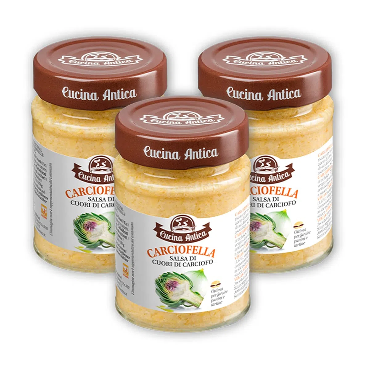 Cucina Antica - Carciofella - 3 Vasetti da 190 g
