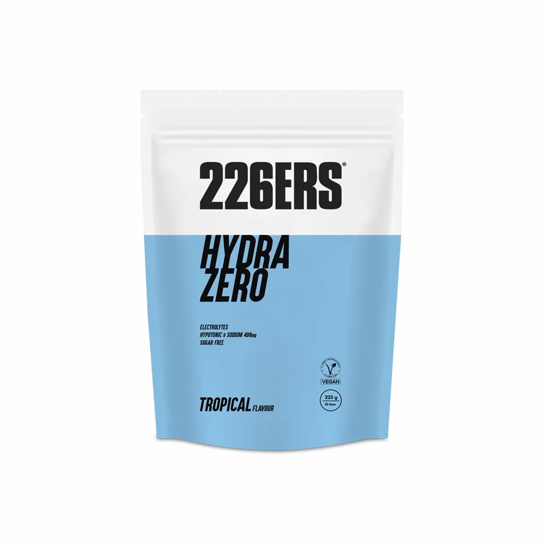 226ERS Hydrazero | Bevanda per l'Idratazione e il Recupero dei Sali Minerali ed Elettroliti, Tropical - 225 gr