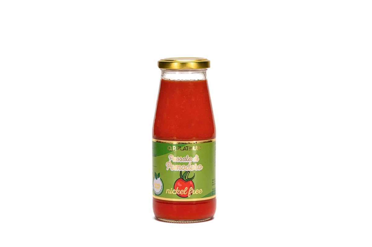 PASSATA DI POMODORO SENZA NICHEL | NICHEL FREE 100% ITALIA - CONFEZIONE DA 6X420gr