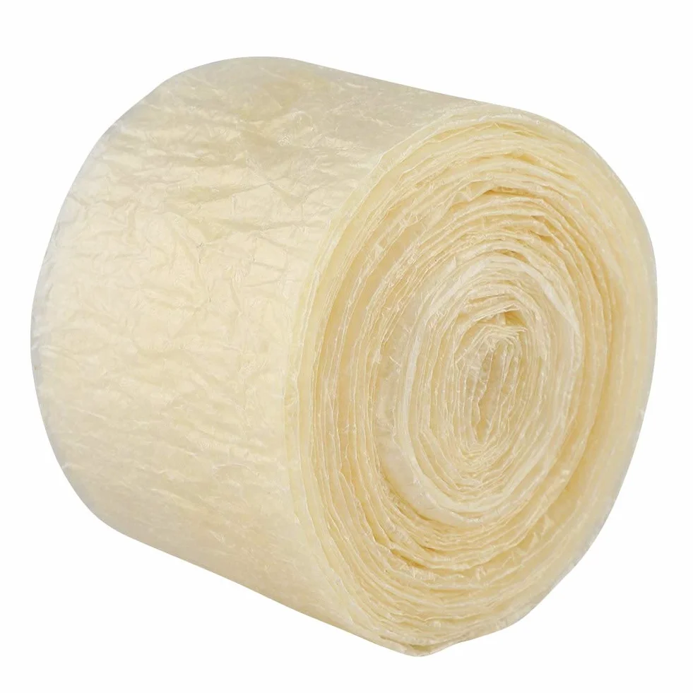 Nikou Involucro per salsicce - Involucro per salsicce essiccato commestibile a 2 strati da 8 m Commestibile non tossico per prosciutto e salsicce fatte in casa saporite