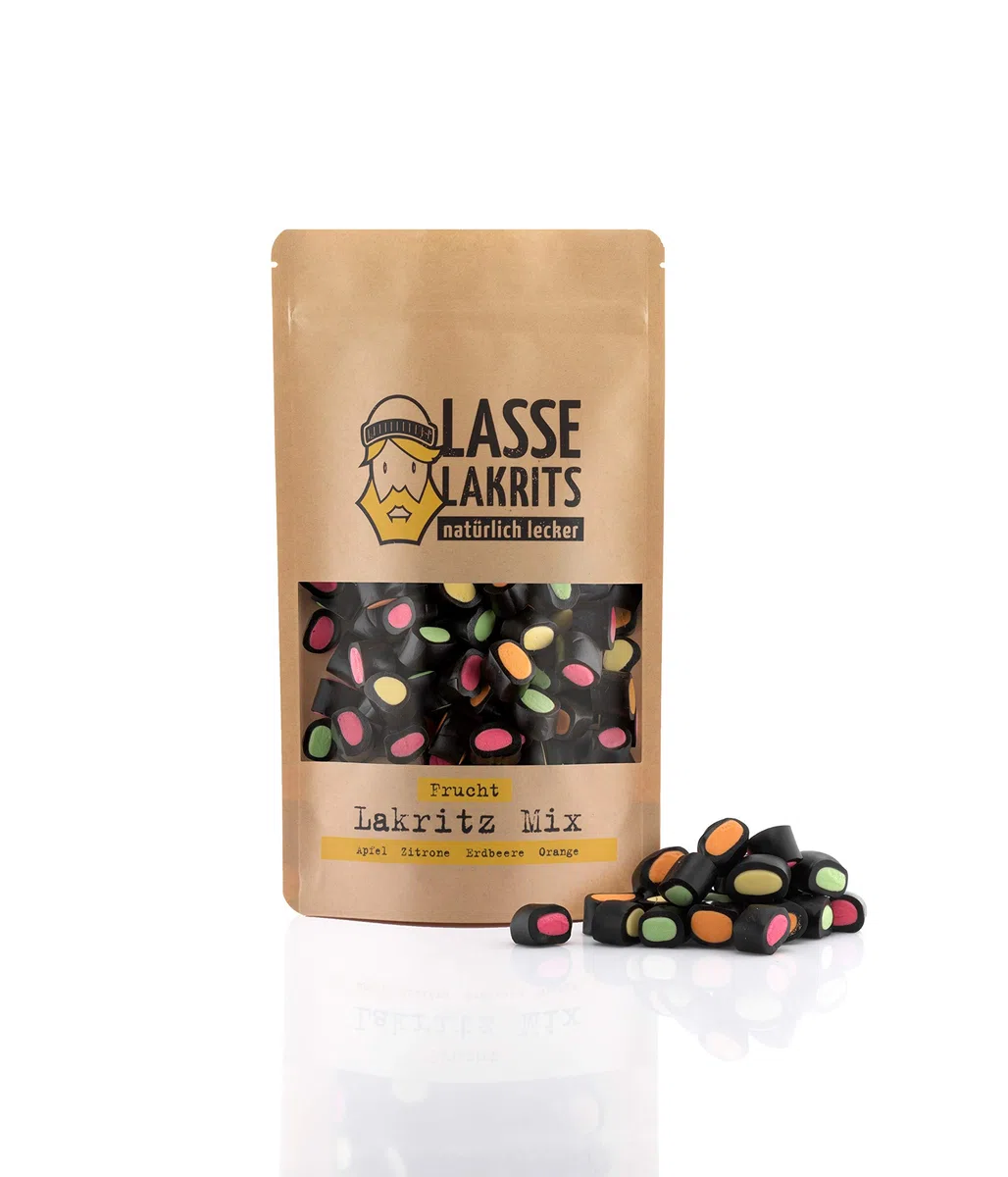 Lasse Lakrits - Lakritz-Mix Frucht 500g