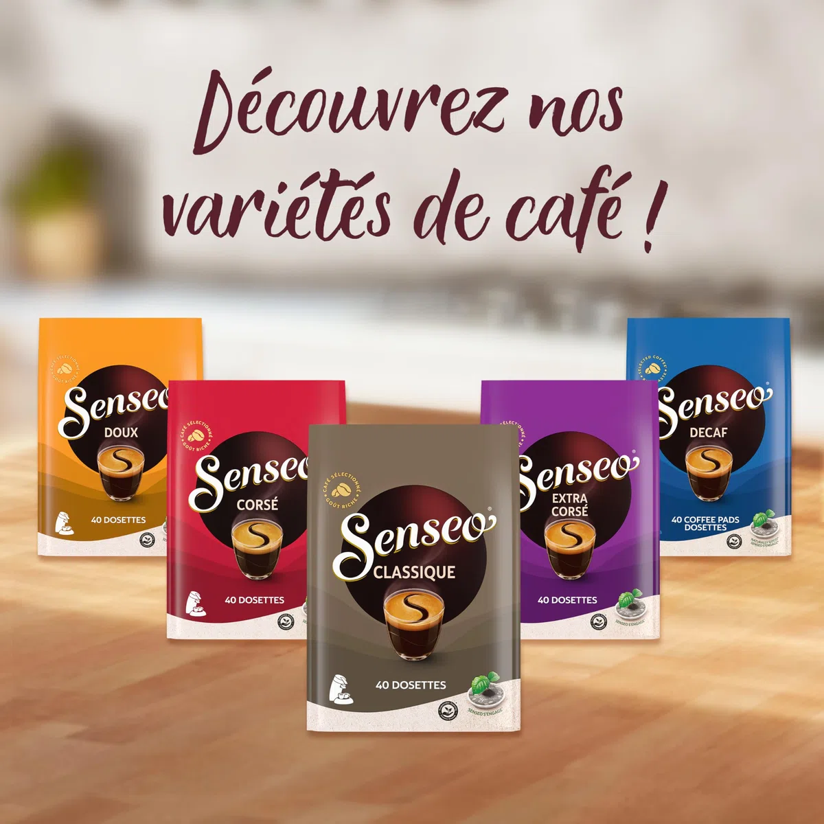 SENSEO Café classique - 54 dosettes