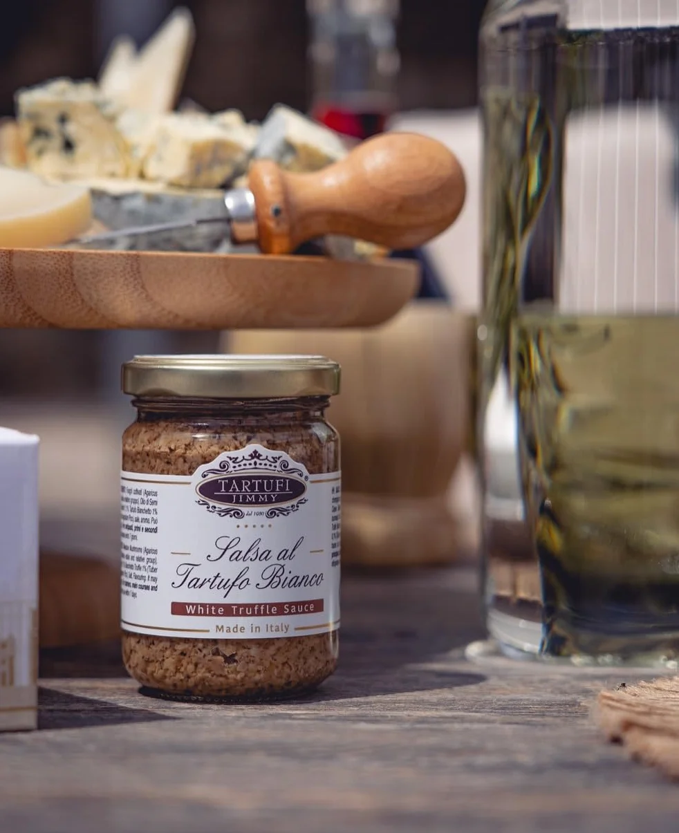Set Gourmet – Salsa al Tartufo Bianco 90 g + Polvere di Tartufo Nero 45 g + Salsa al Tartufo Nero 90 g – Condimenti e Salse al Tartufo per Pasta, Risotti, Bruschette e Antipasti – Made in Italy