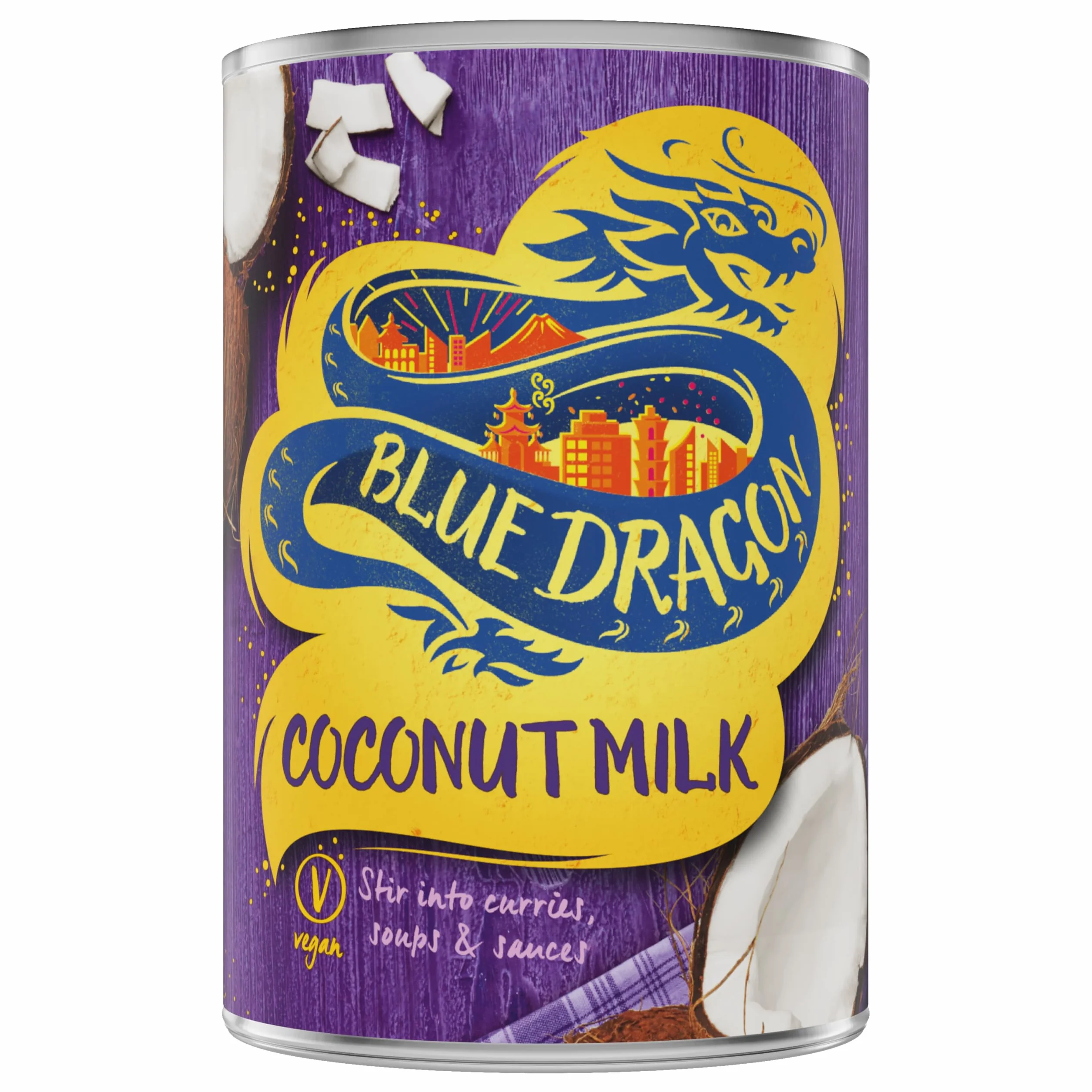 Blue Dragon Coconut Milk 400 ml (Pack of 6)
