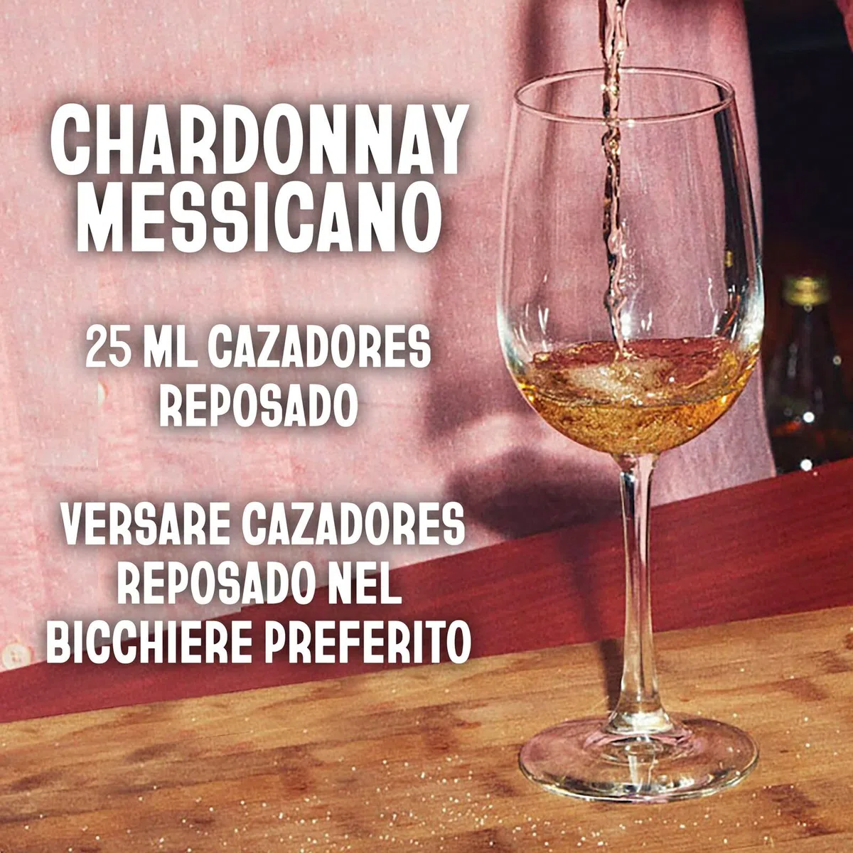 CAZADORES Tequila Reposado, 40% ABV, 70cl / 700ml, Alcool Bidistillato Prodotto con 100% Agave Blu Weber