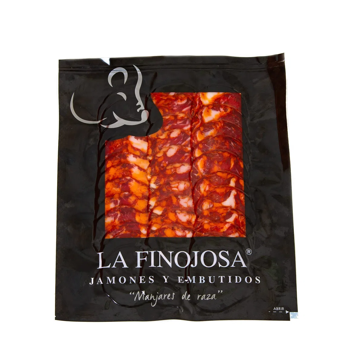 La Finojosa - Chorizo Salsiccia de Bellota Iberica Affettato - 3 Confezioni da 100 g - Stagionatura Minima 90 Giorni - Salumi Iberici - Aroma Piacevole e Profondo - Dehesa de Los Pedroches
