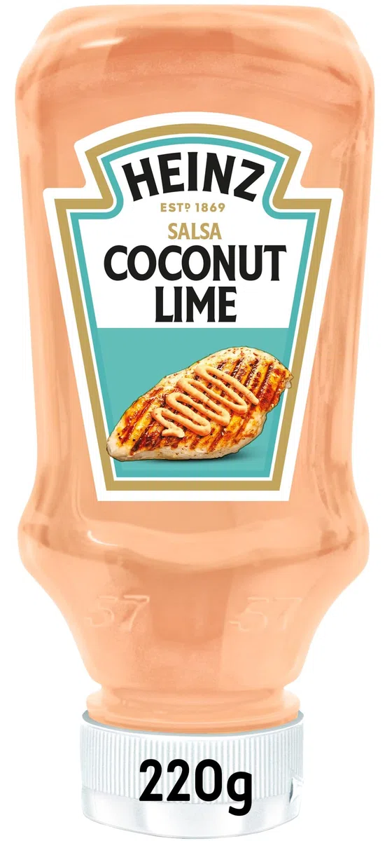 Heinz 76018791 Salsa Coconut Lime, 8 x 220 gr