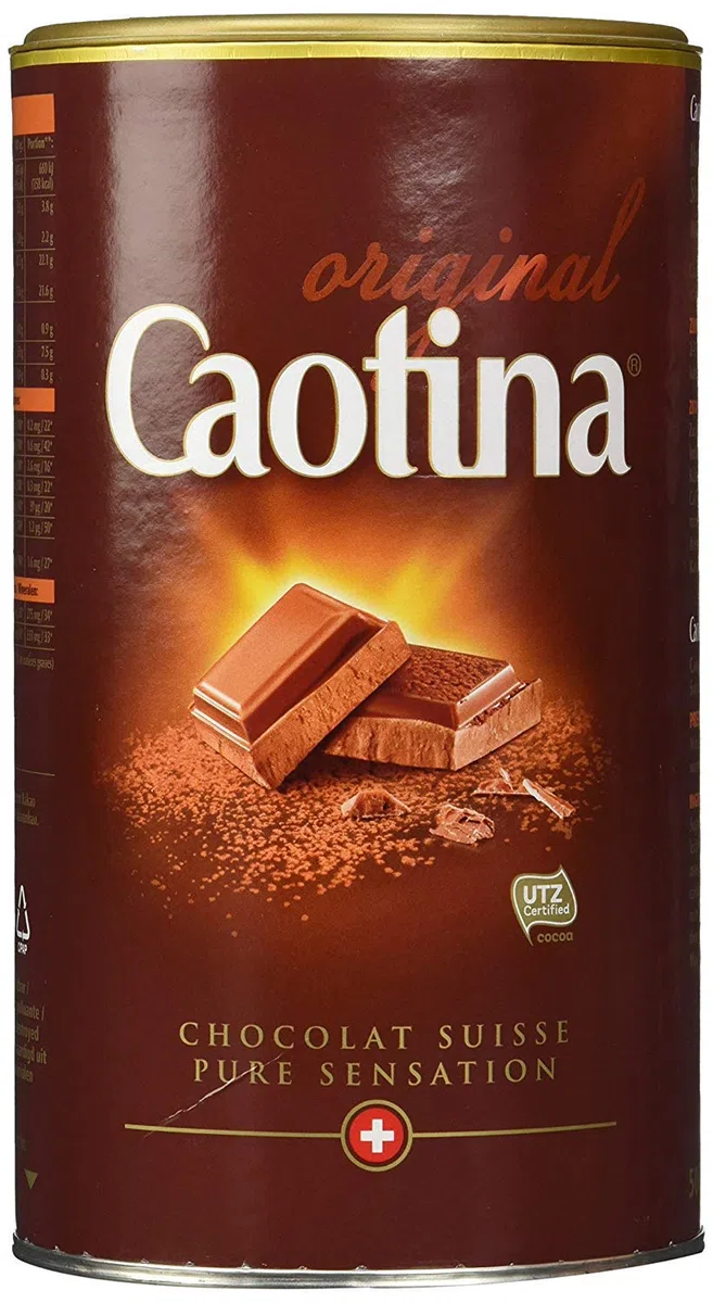 Piacere al cioccolato surfin caotina, Swiss Premium Chocolate Drink - 500gr - 6x