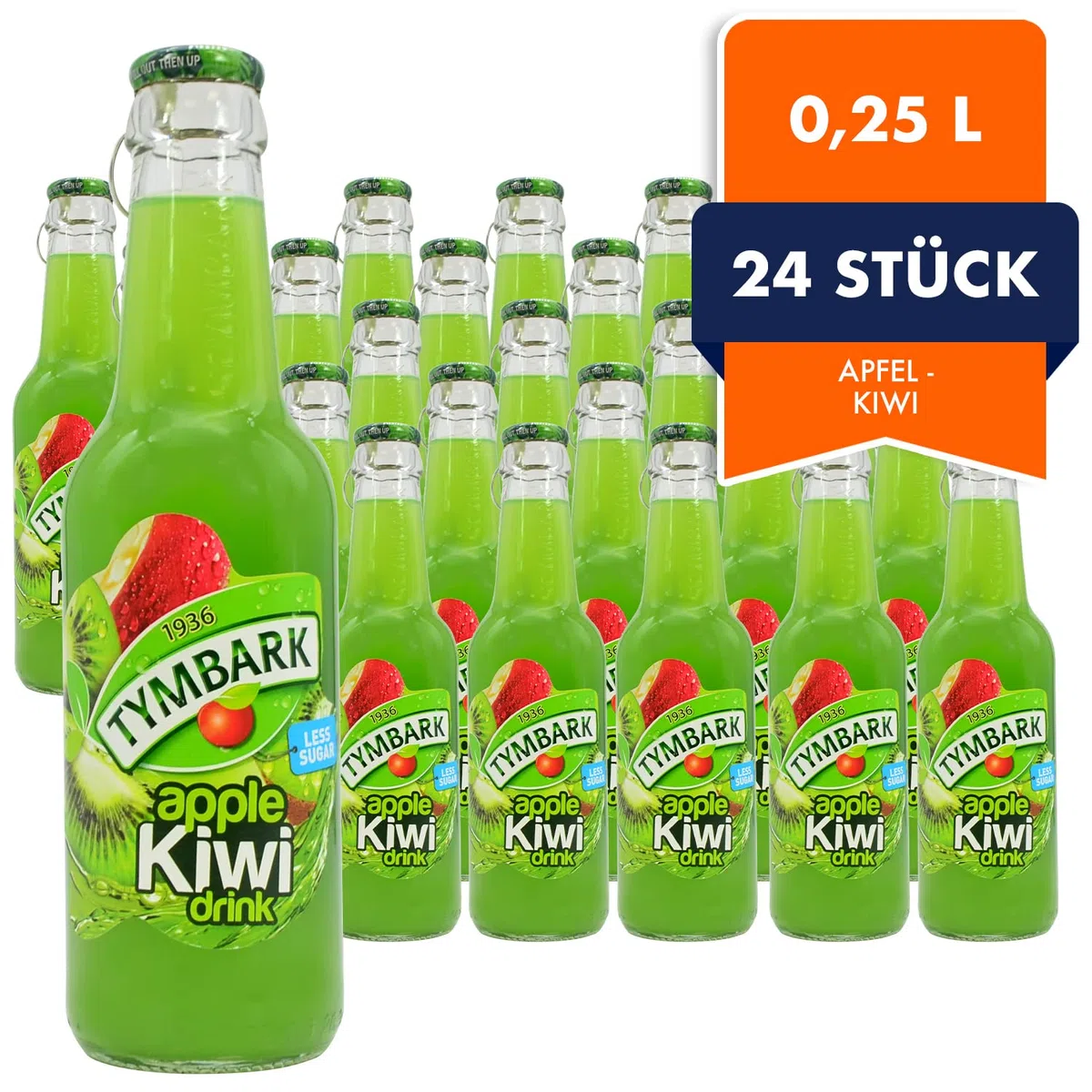 Tymbark Mela e Kiwi Drink 250 ml (24 pezzi)