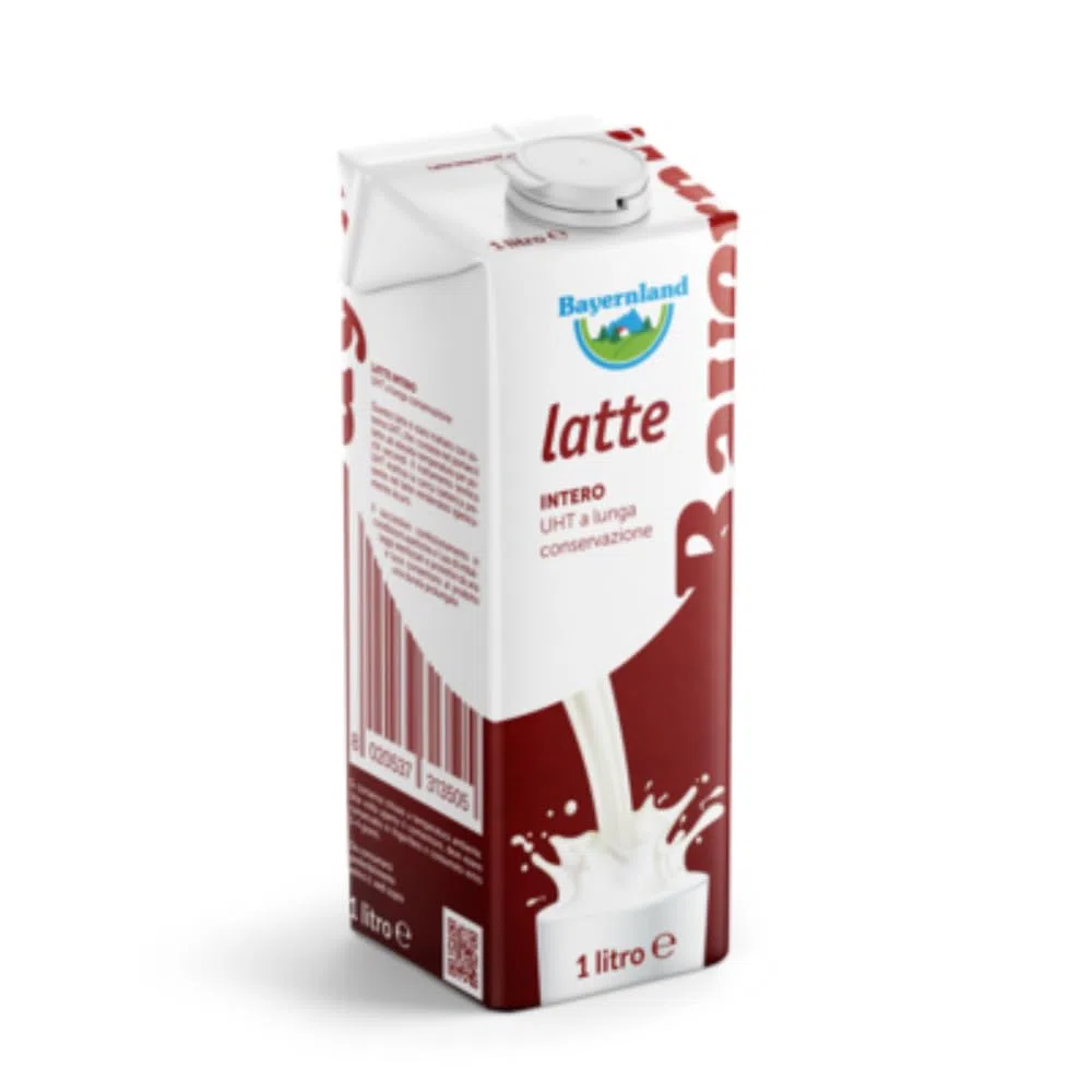 Bayernland - Latte intero UHT a lunga conservazione 12 lt
