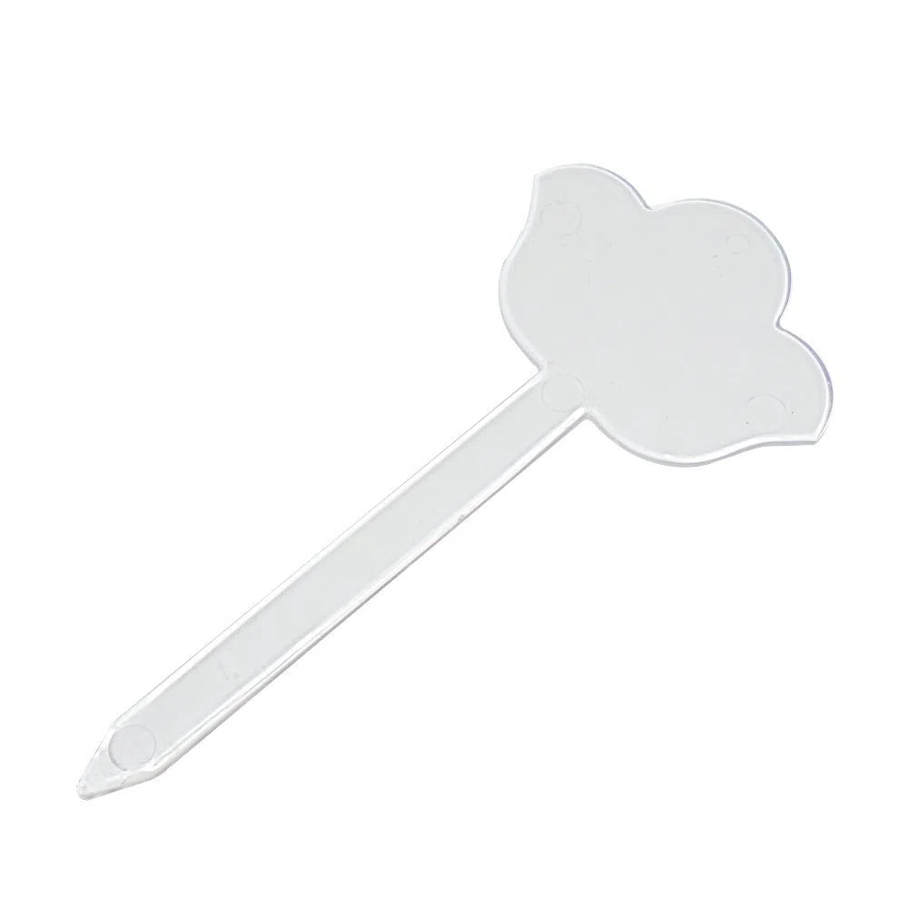 PZ 12 SEGNAGUSTI TRASPARENTE PER GELATO SPILLONE KRISTAL FOR ICE CREAM