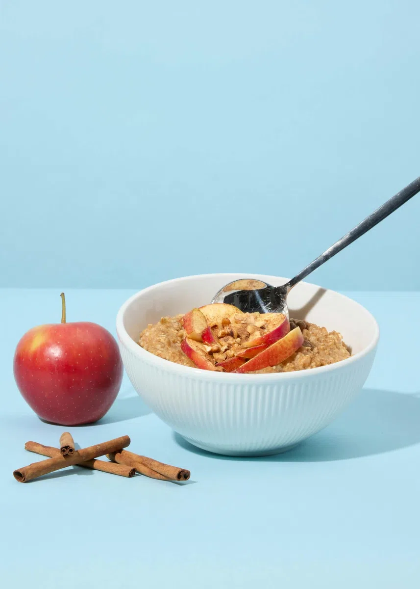 KoRo - Porridge mela e cannella bio 1 kg - vegan - aromatico e dolce - veloce da preparare