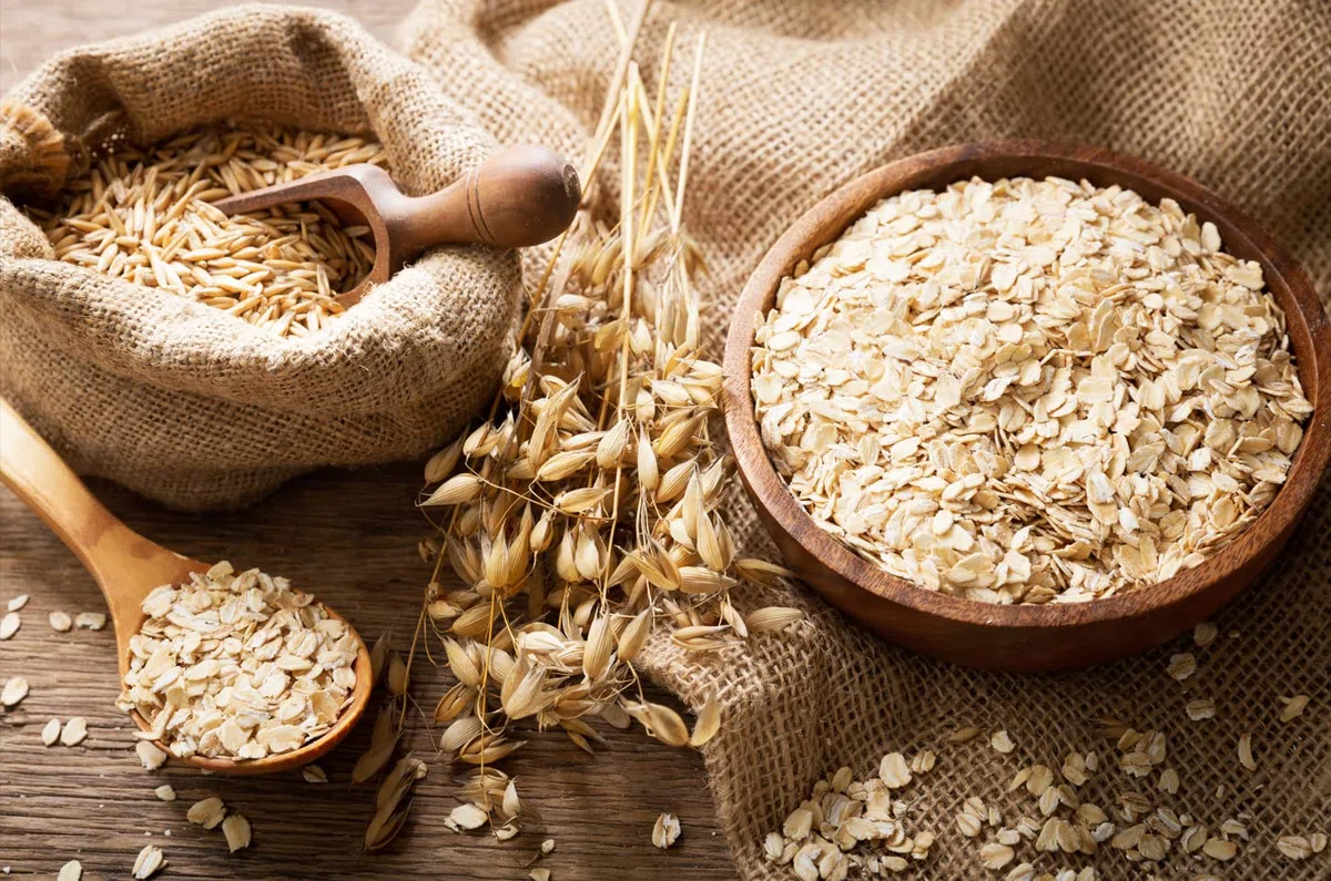 Fiocchi Di Avena 100% Naturali, Senza Zucchero Aggiunto [2kg]. Alimento Di Qualità Superiore, Cereali Crudi, Ricchi Di Fibre Per Uso Alimentare, Oatmeal Naturalmente Sani, Buoni E Gustosi - Dorimed