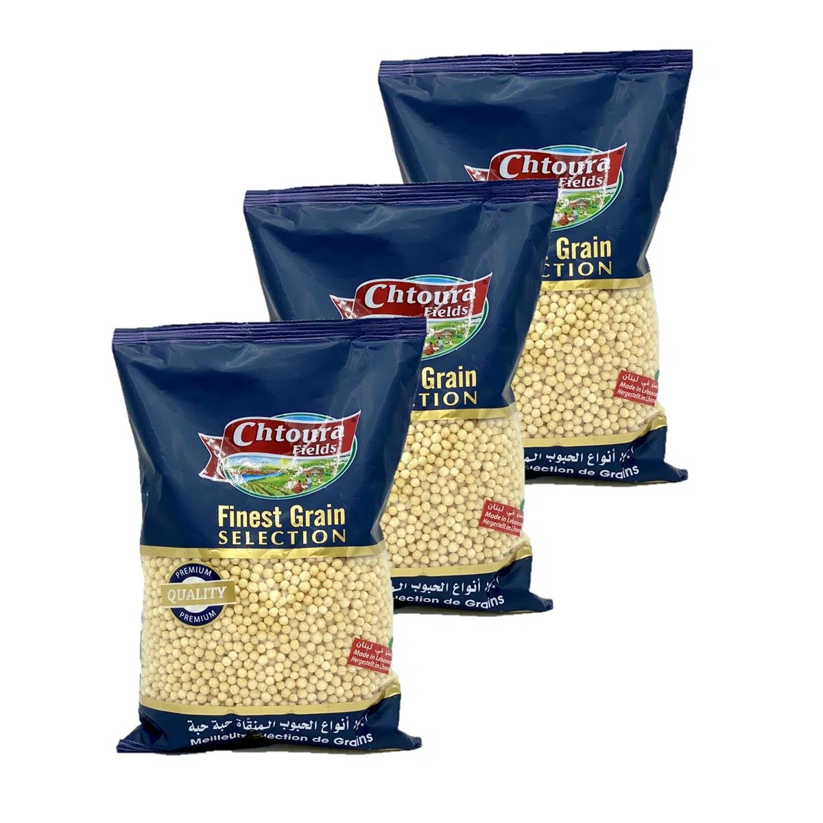 Set 3 x Moghrabieh – Chtoura – bustina da 800 g