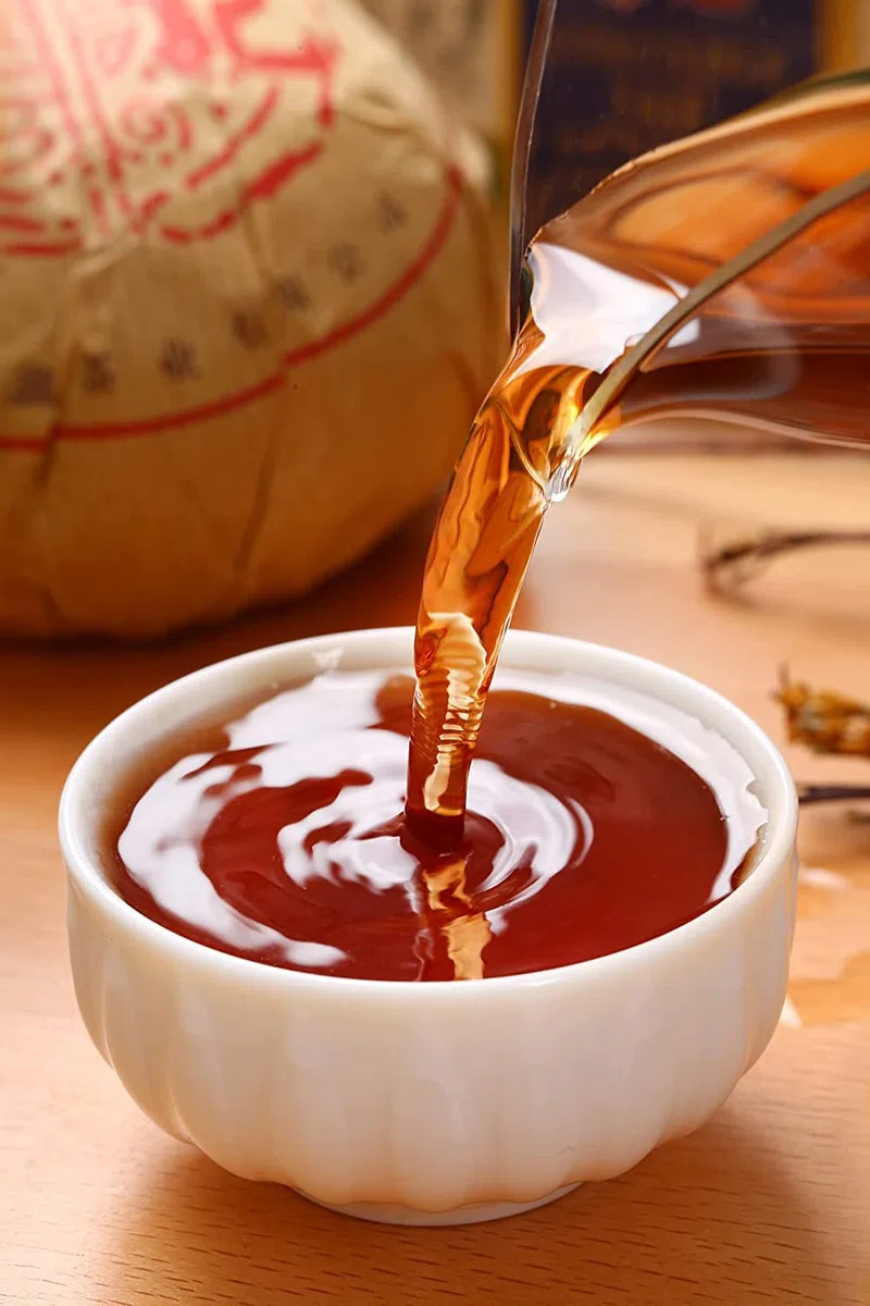 Yunnan Tuocha Zouji Tè Naturale Tuocha - Nidi Post-Fermentati - Versione 2019-100g - Autentico Tè Cinese d'Origine