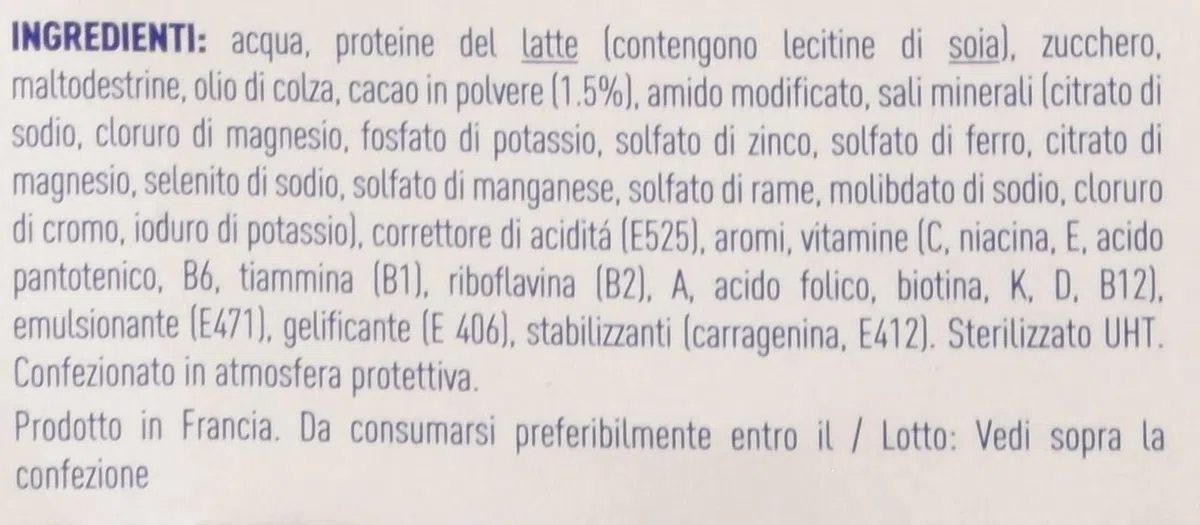 Nestle' It. (Healthcare Nu.) 52753 Meritene Creme Cioccolato, 3x125g