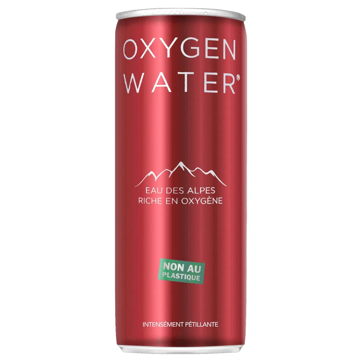 Oxygen Water Acqua in Lattina ricca di ossigeno Intensamente Frizzante 24 pz da 25 cl.