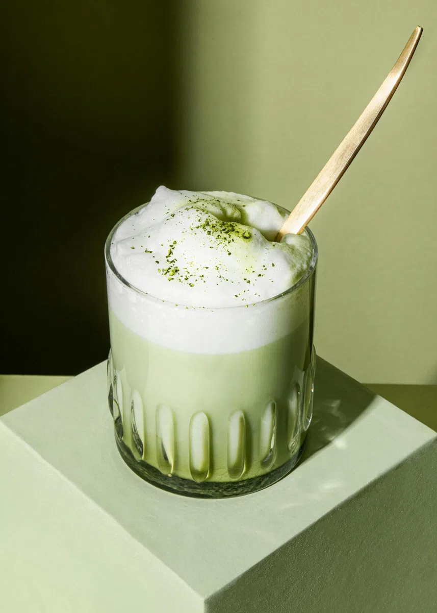 KoRo - Tè Matcha Mizu bio 80 g - Qualità premium - Pratico barattolo di metallo - Per matcha latte e dolci