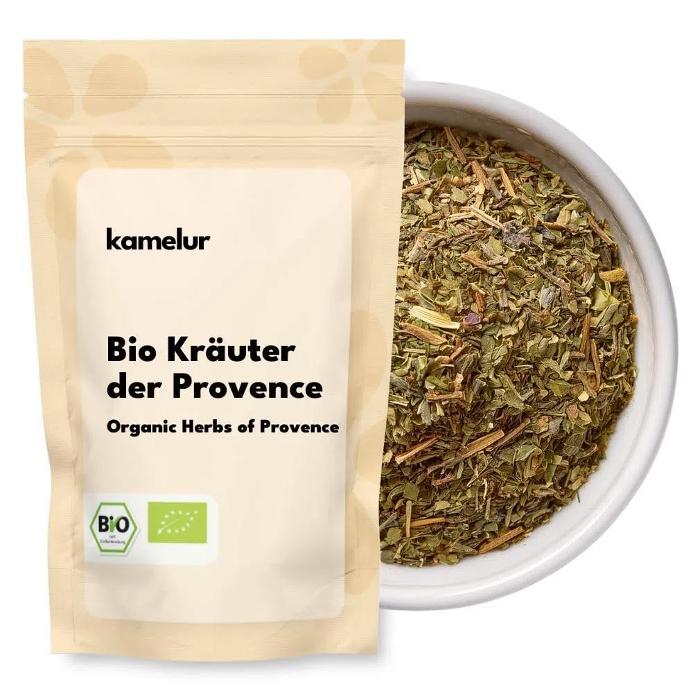 500g di BIO Herbs of Provence - miscela di spezie mediterranee di erbe BIO di alta qualità, intensamente aromatiche e senza additivi