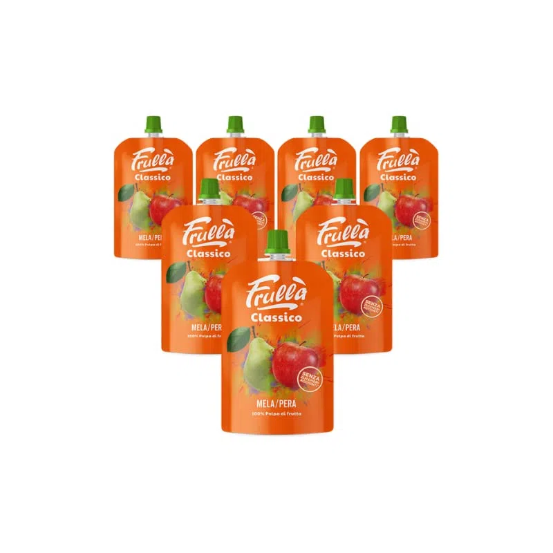 FRULLA' DOIP MELA PERA 18X100GR N.N.