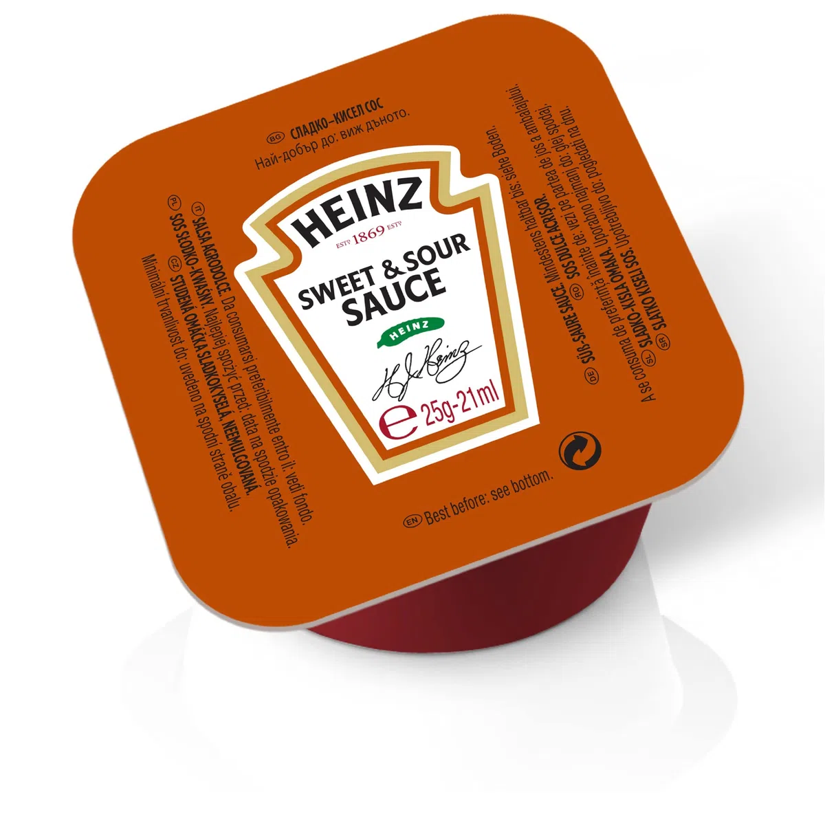 Heinz Dip Pot Sweet & Sour - 25 g (100 pezzi)