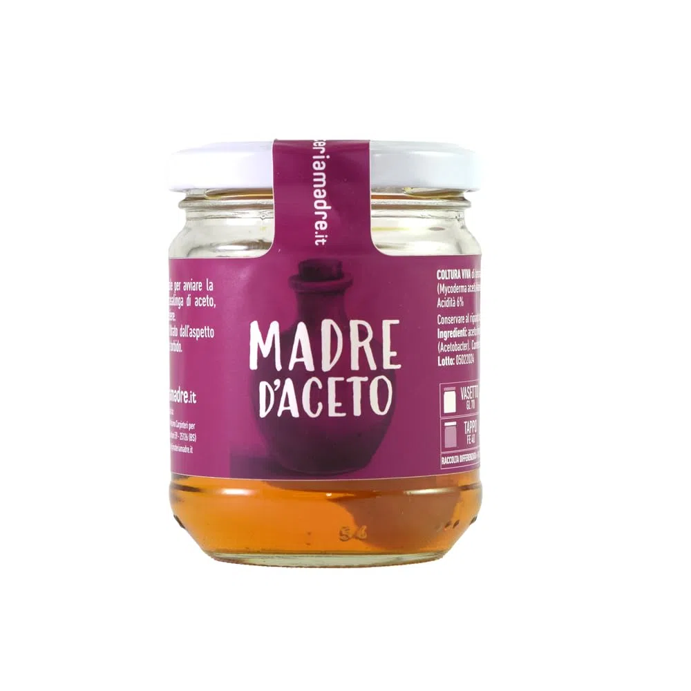 Madre d'aceto + istruzioni per ottenere l'aceto