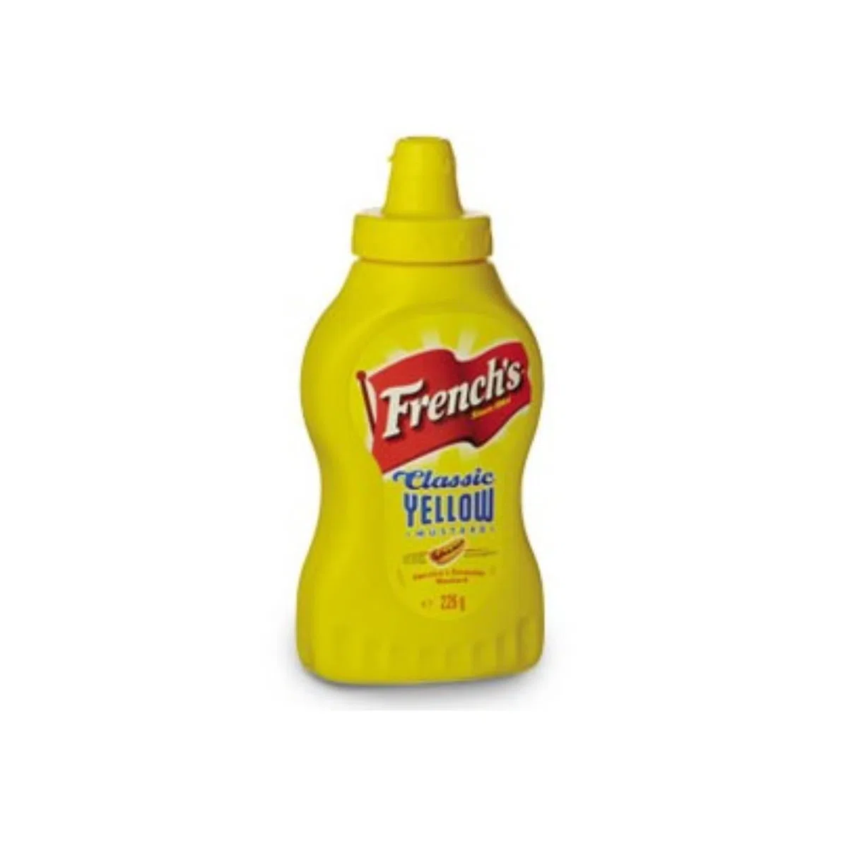 CMC French's Senape Americana | Mostarda americana ideale per hot dog e patatine fritte | Mostarda gialla 1 confezione da 226 g