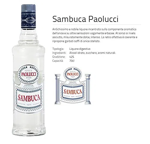 PAOLUCCI SAMBUCA 70 CL
