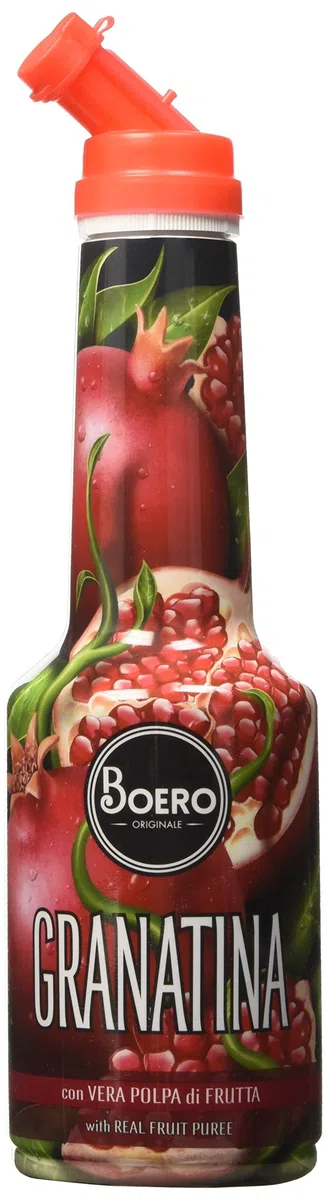 Boero Concentrato Premium al Melograno, Grenadine Italiana per Cocktail, 75 CL