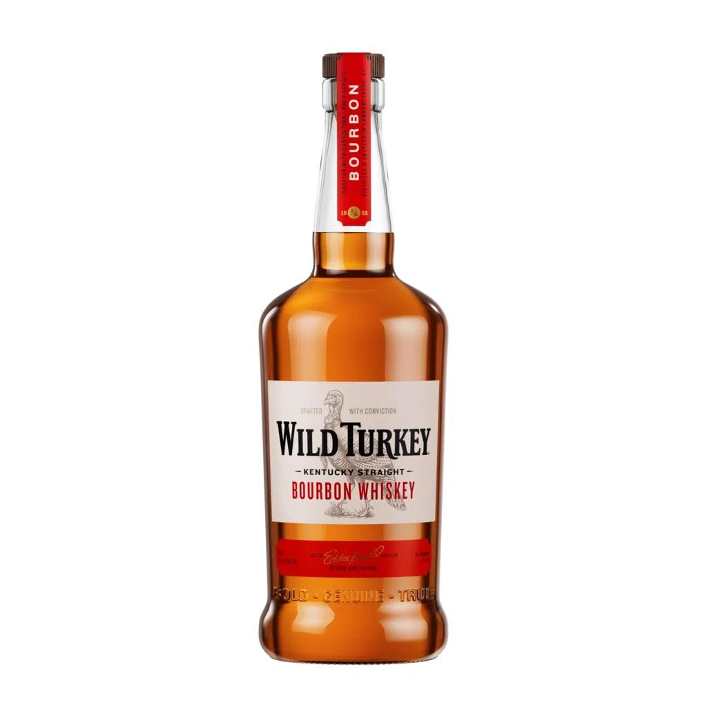 Wild Turkey - Bourbon, 70 cl, Kentucky Straight Bourbon Whiskey, 40,5% Vol